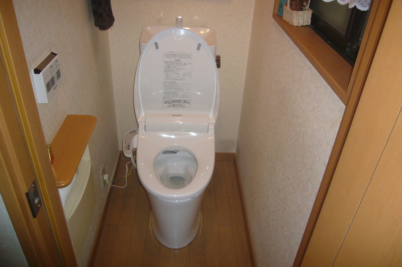 ウォシュレットトイレ交換工事